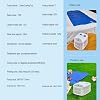 Bed Cooling System Water Cooling Pad for Bed - 2 Gear Adjustment, 1-9 Hour Timing, Summer Mattress Cooling - Single or Double Mattress Cooler