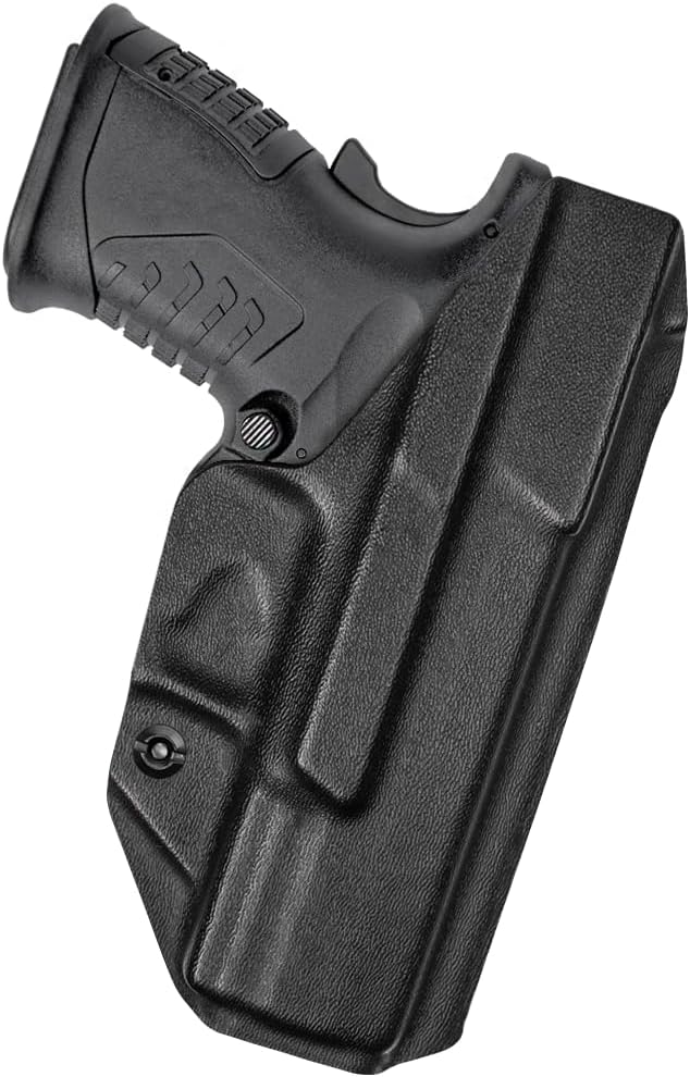 Tulster IWB Profile Kydex Holster in Left Hand fits: Springfield Armory XD-M/Elite 3.8" Compact 10mm/45ACP | Inside The Waistband Appendix Concealed Carry
