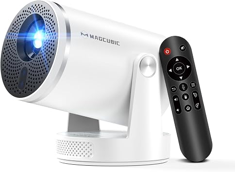 Magcubic Smart Portable Projector 1080P 4K Support, 400ANSI for Home Office