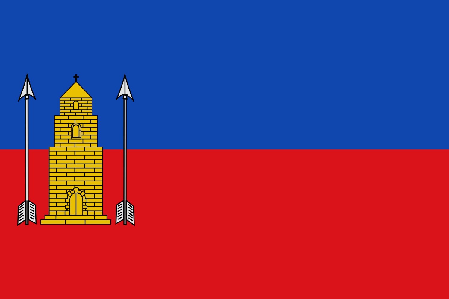 Drapeau XL Labuerda grand format avec finitions renforcées Labuerda-Huesca
