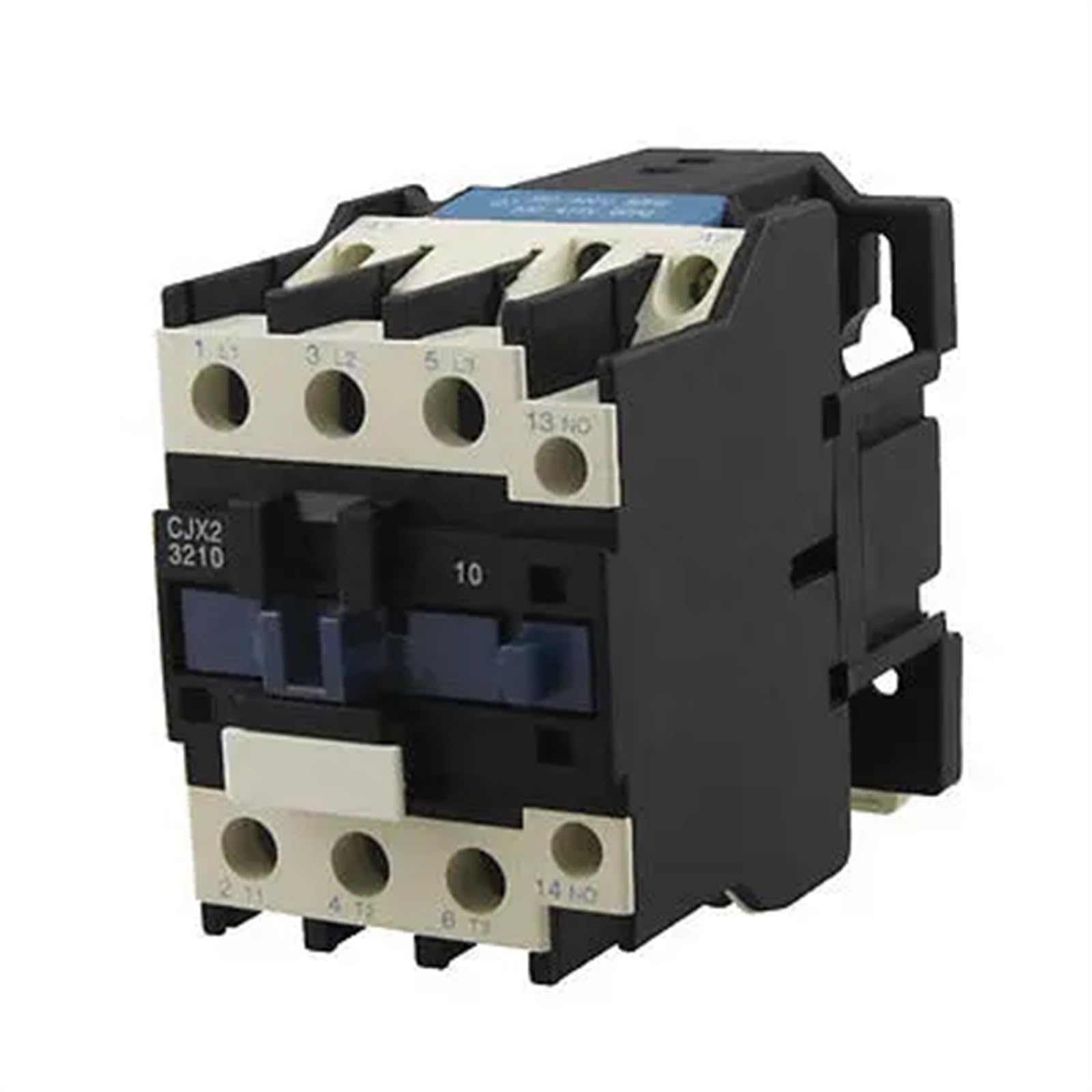 LHNBGTUIW CJX2-3210 DIN Rail Mount Contactor 32A 3 Poles NO AC Coil 380 Volts