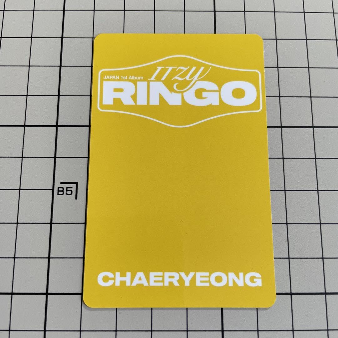 ITZY チェリョン ラキドロ ringo 特典 トレカ