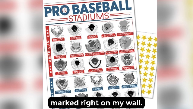 MLB メジャー マップボード MLB メジャー マップボード Amazon.com: Baseball Stadium