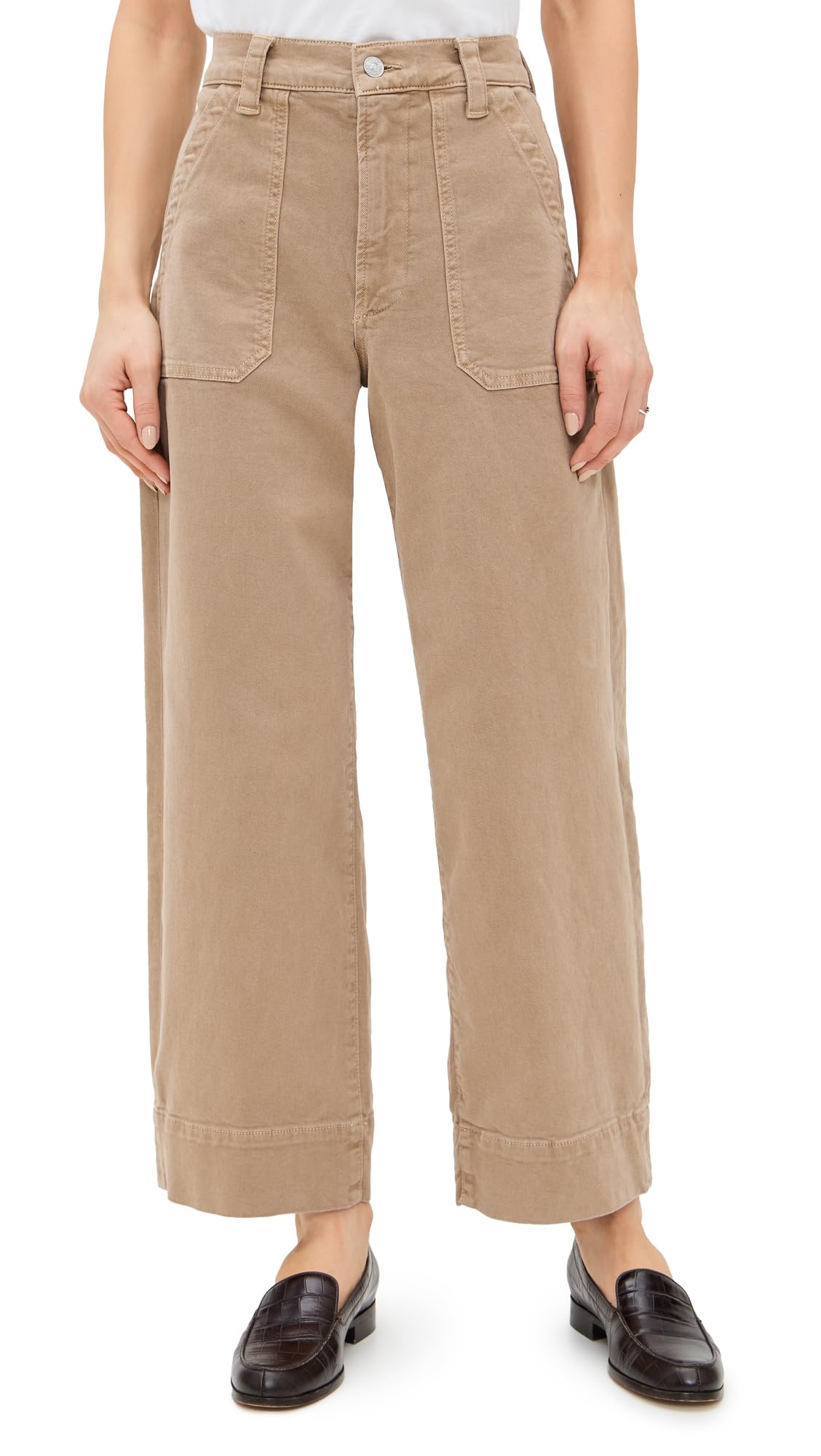 PAIGE Women's Cameron Ankle Jeans with Utility Pockets