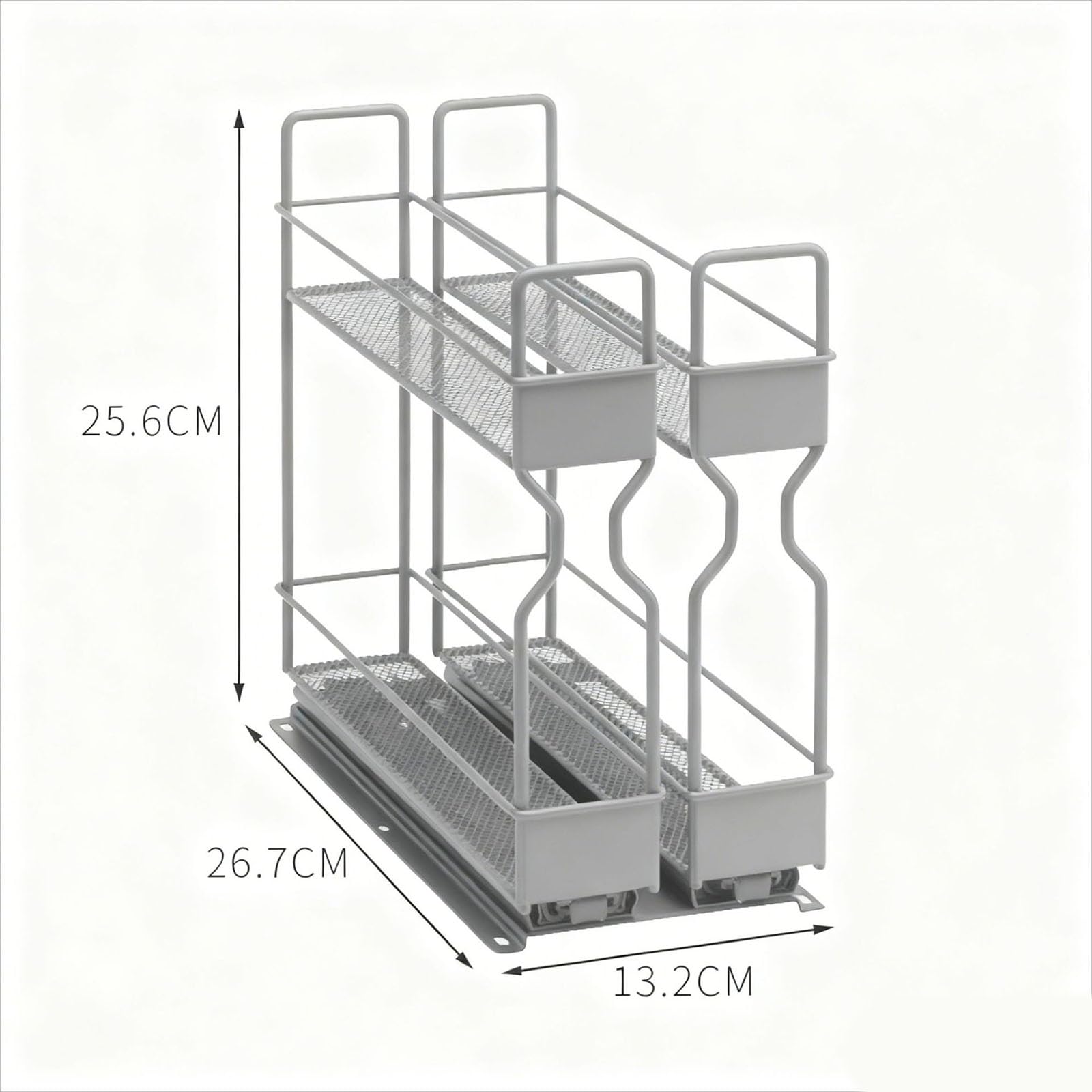 PANGBOER Systèmes d'organisation de cuisine modernes - Capacité de charge de 15 kg - Matériaux en acier au carbone pour un usage domestique - Tiroir d'assaisonnement gain