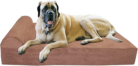 Big Barker 7" Orthopedic Dog Bed with Headrest