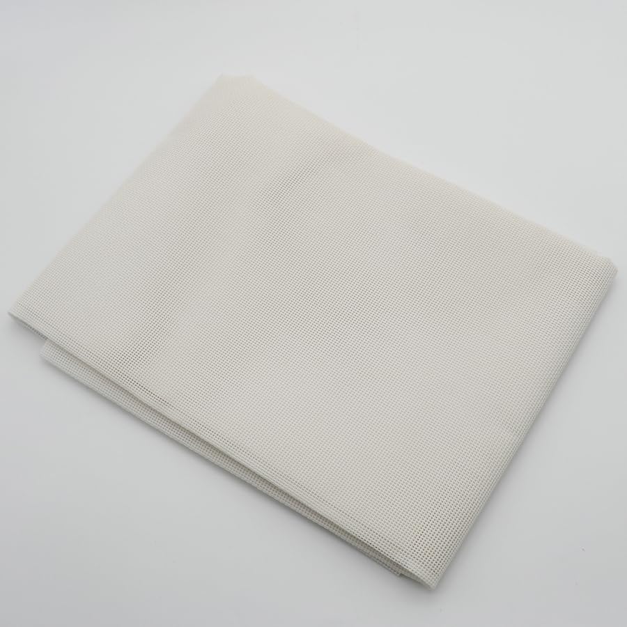 Tissu en maille Teslin blanc 2x1.5m imperméable en PVC pour chaise longue