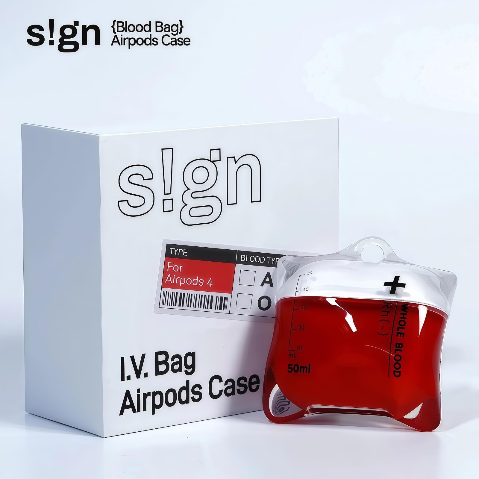 Amazon | Medical IV Bag AirPods ケース, AirPods Pro 2/Pro 1対応