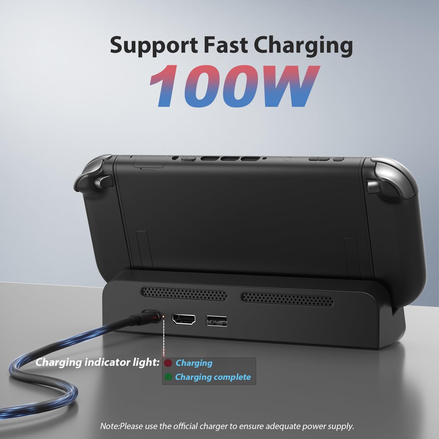 TV Dock Station for Nintendo Switch 2,Portable Switch 2 Dock with 4K@120Hz HDMI TV USB 3.0 Port and USB C Charging Port,Compatible with Nintendo Switch 2(Not Support Switch 1)