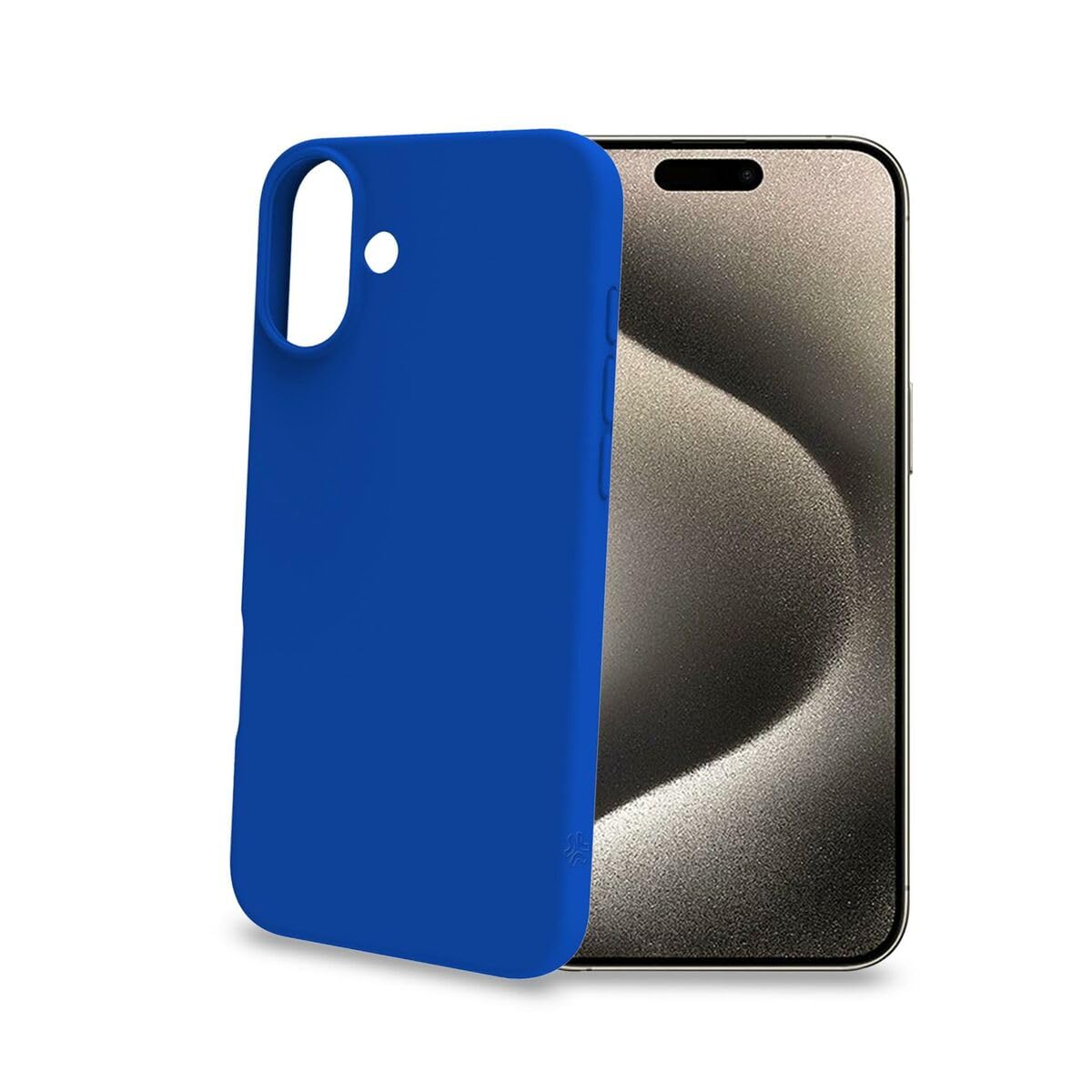 Celly EAN-8021735210740 Handyhülle, für iPhone 16 Plus, Blau, Apple