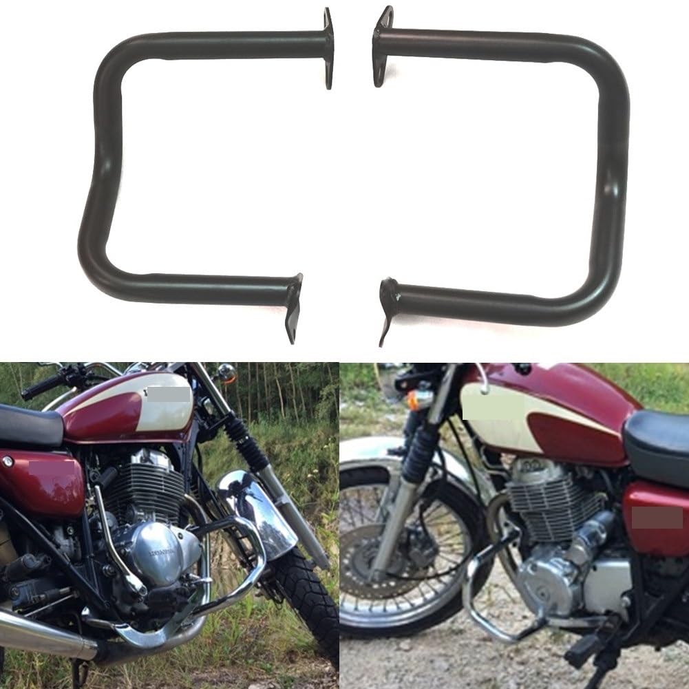 Amazon.co.jp: オートバイエンジンガードバンパーため CB 400SS 用