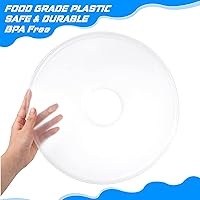 Vista 4 de Nuenen 4 Pack Non-Stick Dehydrator Trays, 12 x 12'' Fruit Leather Roll Sheets & Dehydrator Accessories, Perfect for Making Jerky, Yogurt, and Dried