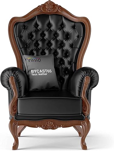 Miniatura 2 de VViViD Tela de vinilo marino con acabado de piel sintética negra resistente a la intemperie (5 pies x 54 pulgadas)