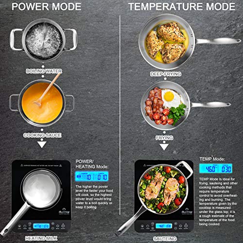 Duxtop BT-200DZ Portable Induction Cooktop, Countertop Burner Induction Hot Plate thumb #6