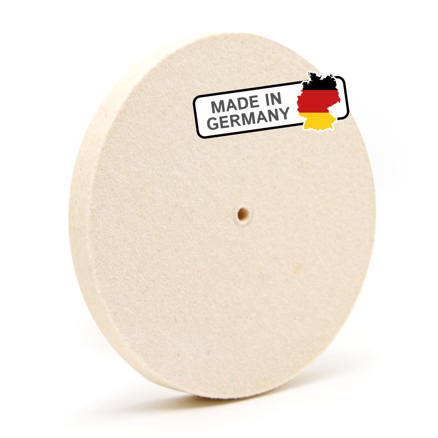 The Felt Store - Tarcza polerska z filcu, średnica: 200 mm, grubość: 15 mm