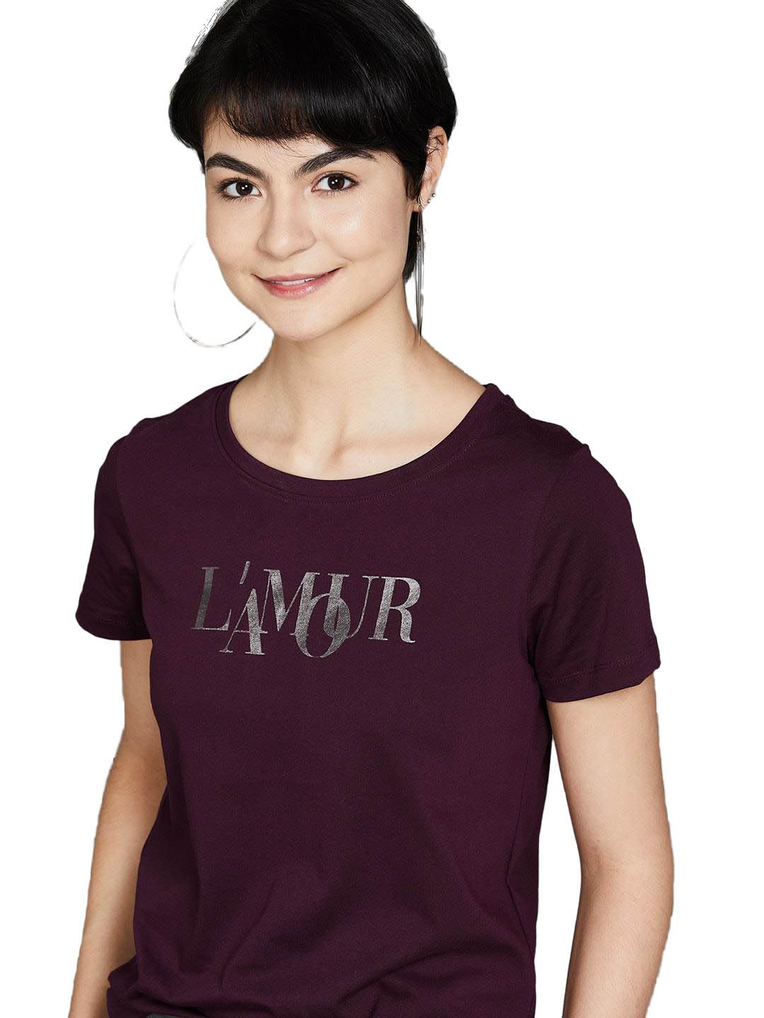 Fame Forever by LifestyleWomen's Solid Regular Fit Top