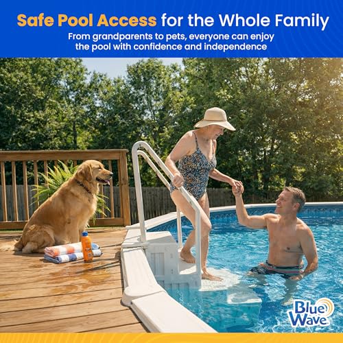 Image of Blue Wave Easy Pool Steps for Above Ground Pools