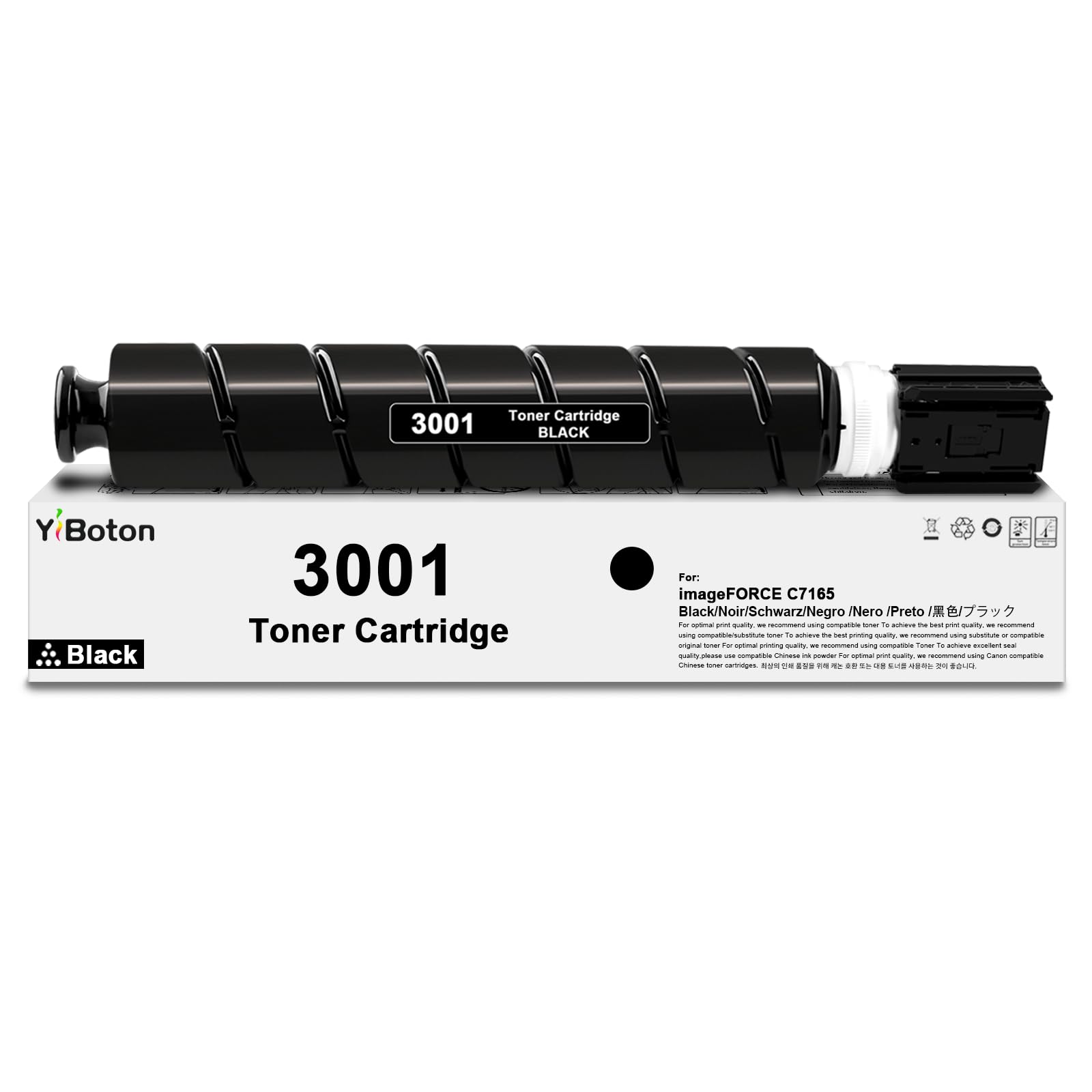 Amazon.co.jp: 3001 ブラックトナーカートリッジ Canon 6492C001 交換
