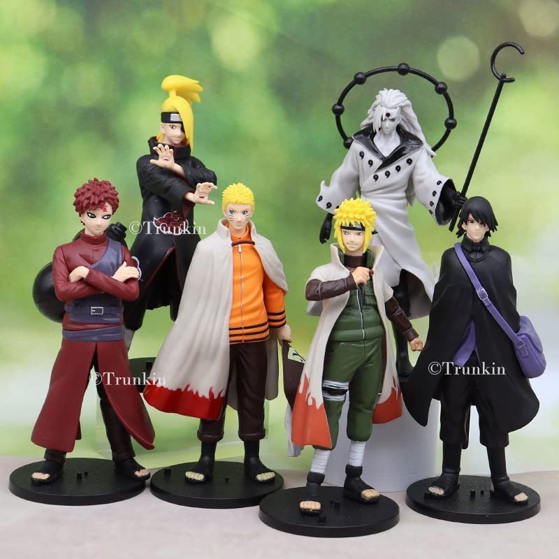 Buy Trunkin Naruto Big Set of 6 Action Figure Sasuke Madara Uchiha