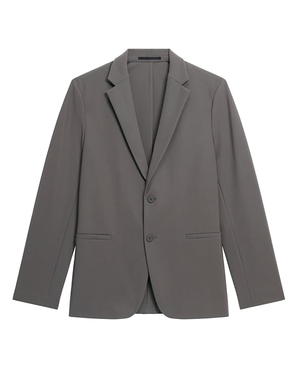 Theory Men's Clinton Blazer in Precision Ponte, Carbon, 46 by Theory - Used condition - US$104.40