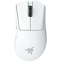 Razer DeathAdder V4 Pro - Mouse senza fili ergonomico per eSport ultraleggero