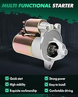 Vista 2 de SCITOO Arrancadores SFD0001 323-508 3268N aptos para Ford Country Squire/Crown Victoria 1990 1991 5.0L para Ford Thunderbird 1989-1997 3.8l
