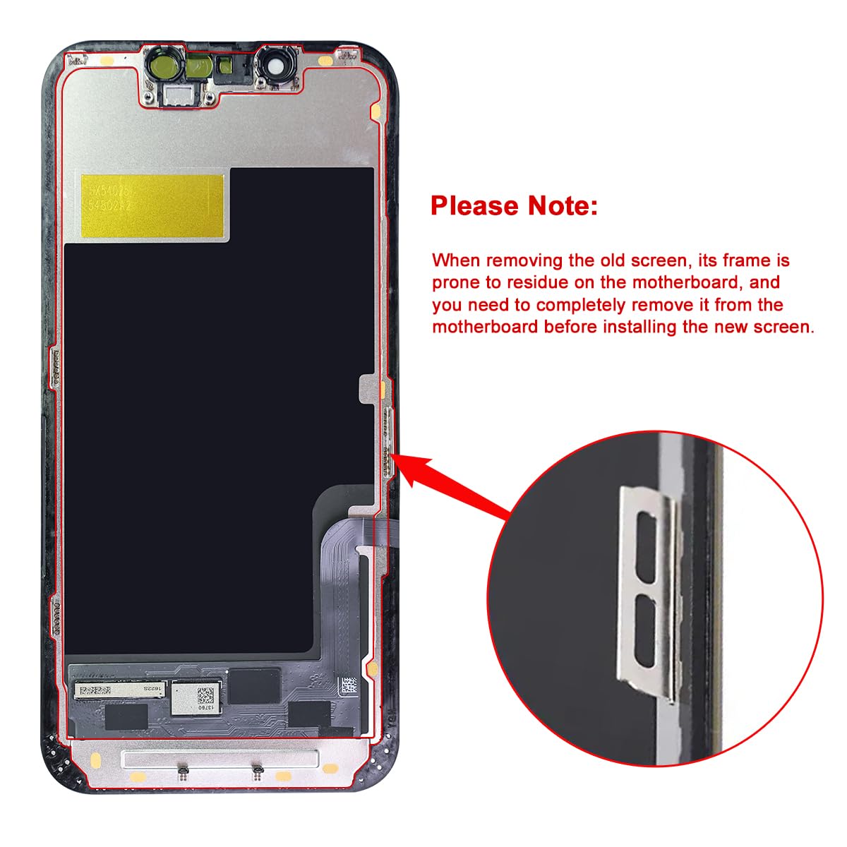 Amazon.co.jp: iPhone 13 Mini スクリーン 交換用 5.4インチ、フルHD