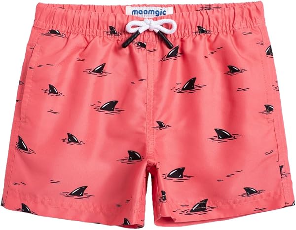 MaaMgic Bañador Niño Ropa de Baño para Natación Secado Rápido Interior de Malla Shorts de Natación VÍA Multiple - 1