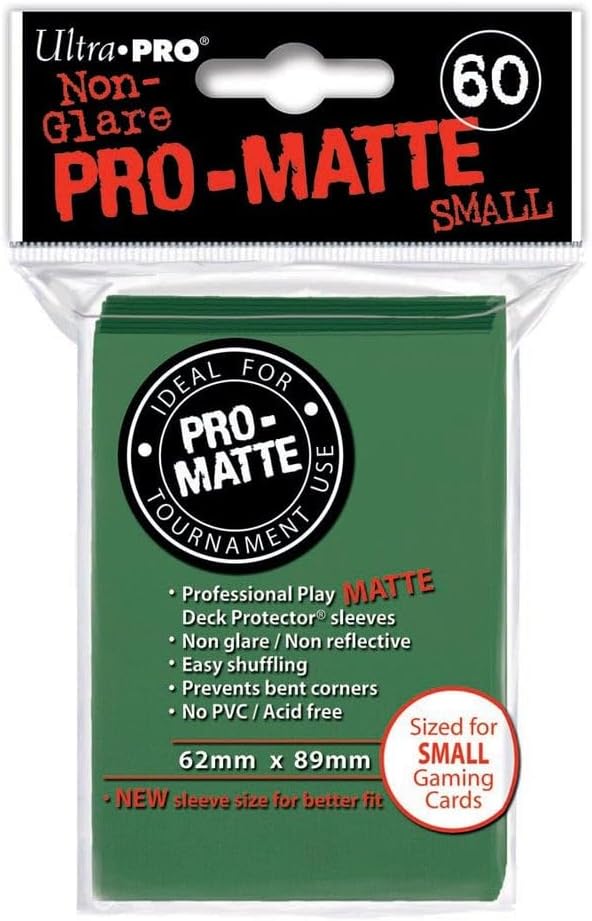 Ultra Pro - Eclipse Small Pro Matte (60 Pack) - Forest Green