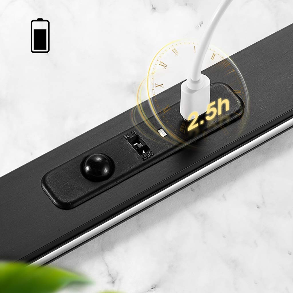 THEGA Kleiderstange Mit LED-Beleuchtung - 50-130cm Verstellbar