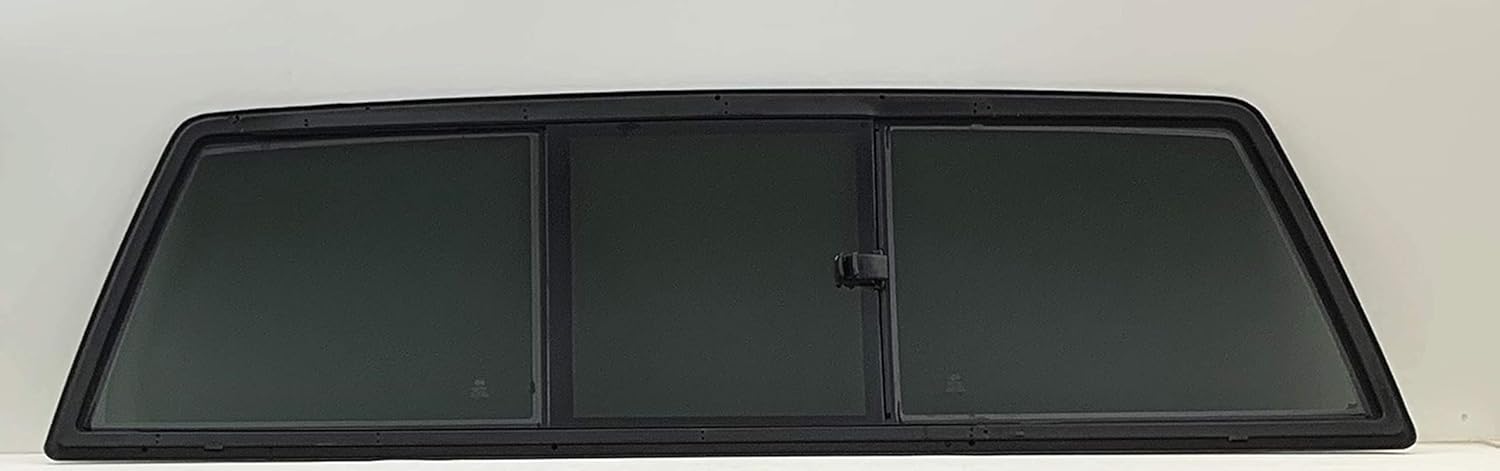 Manual Slider Back Window Back Glass Compatible with Chevrolet Silverado/GMC Sierra 1500 2500 3500 1999-2006 & 1500Classic 1500Classic 3500Classic 2007 Models