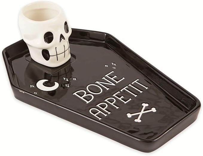 Skull & Coffin Platter Set by NEWFH24