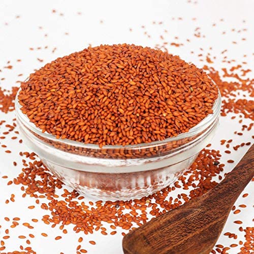 Image of NutriOrganics Halim Seeds 250 grams - Aliv Seeds | Haleem Seeds | Seeds for Eating | Immunity Booster Superfood | Asaliya, Garden Cress Seeds (Pack of 3)