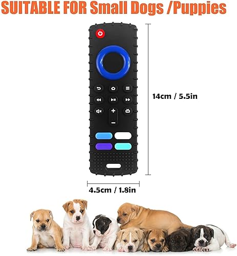 Miniatura 2 de Juguetes para cachorros para dentición, mordedor a control remoto para perros pequeños, juguete de dentición para cachorros para aburrimiento y