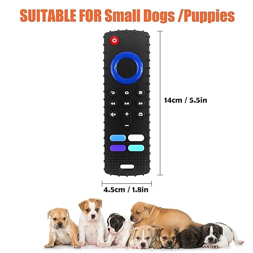 Miniatura 2 de Juguetes para cachorros para dentición, mordedor a control remoto para perros pequeños, juguete de dentición para cachorros para aburrimiento y