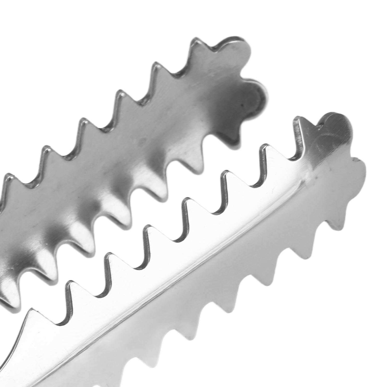 Pinze Per Ghiaccio in Acciaio Inossidabile da 10 Pezzi, Pinze Per Ghiaccio Mini Pinze Per Zucchero, Pinze Per Piccoli Antipasti, Pinze Per Servire Cibo da Cucina, Clip da Cucina a Dente (22.8CM)