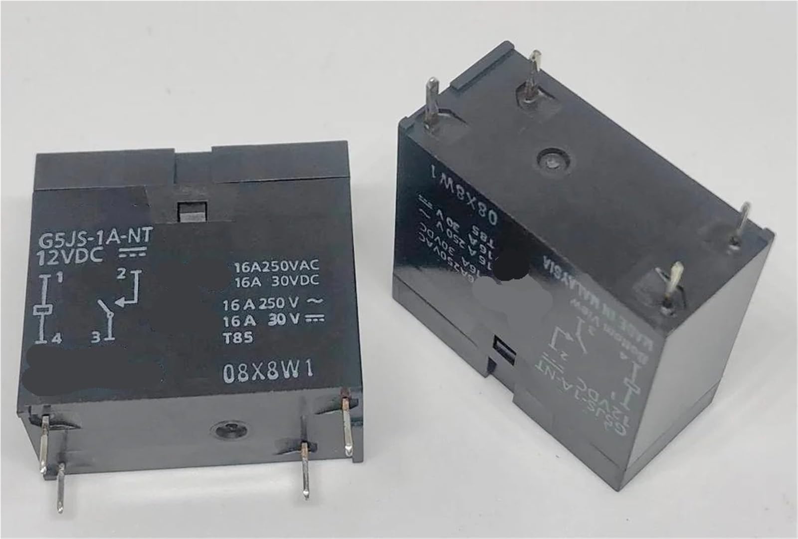 Relé G5JS-1A-NT 12V sustituto para reparar placas electrónicas de 16A 3