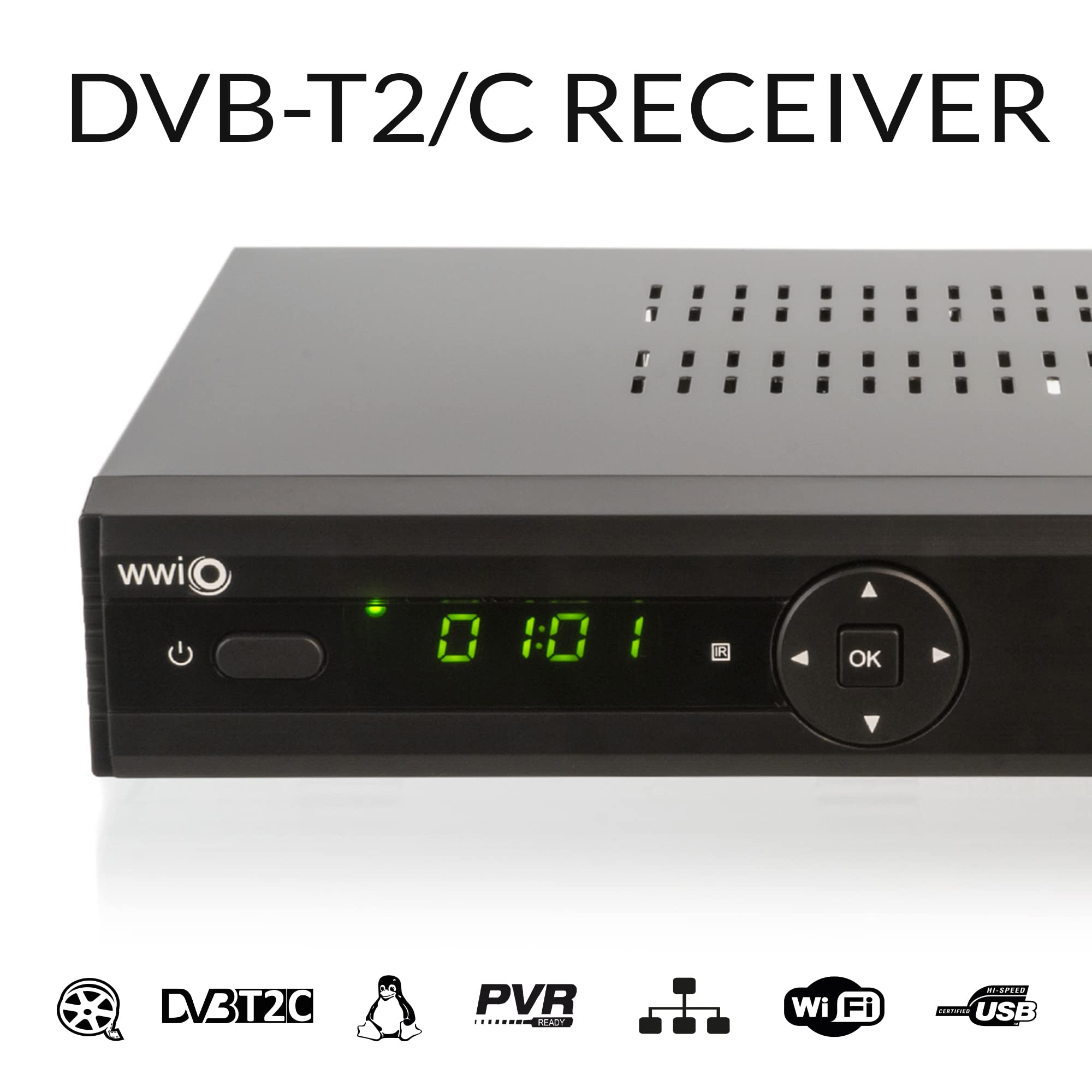 Bre2ze T2/C DVB-T2/C Hybrid Digital Receiver