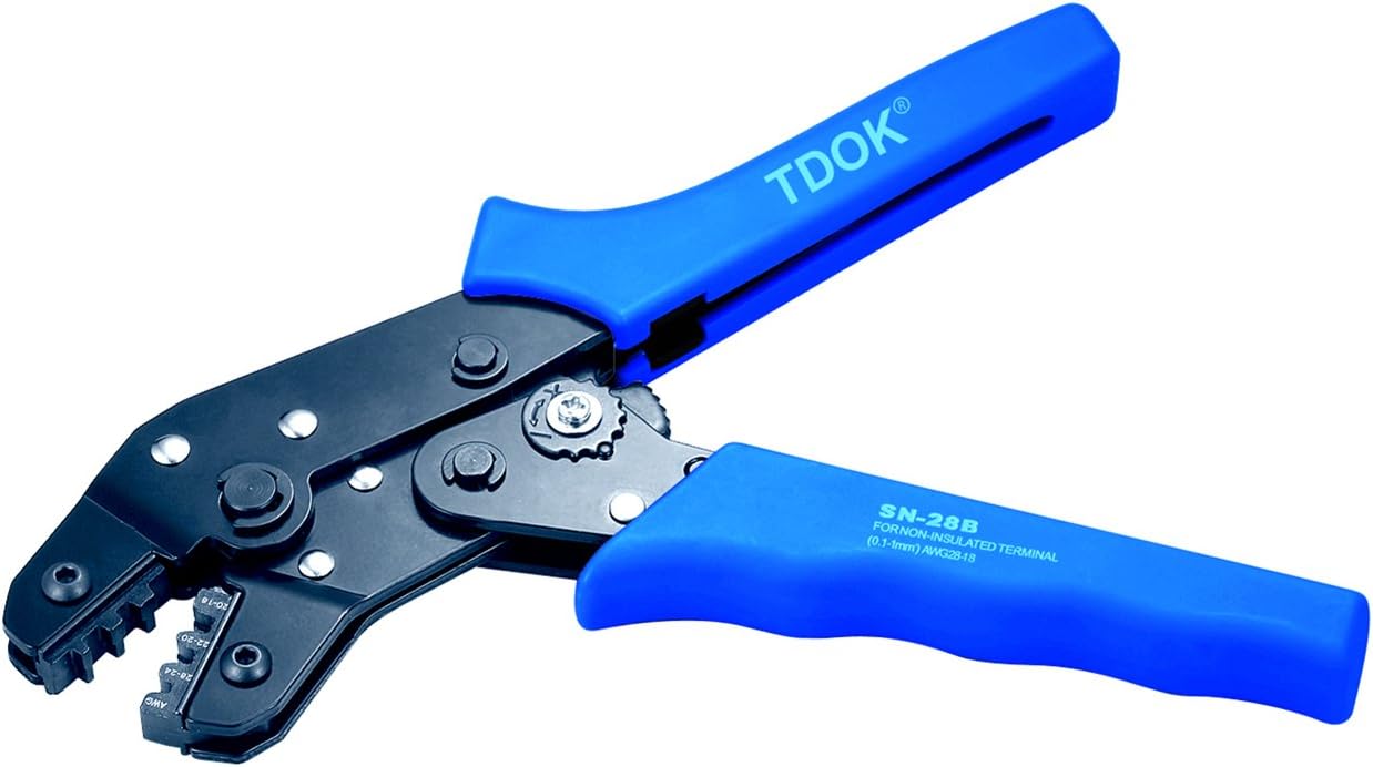 TDOK Molex Crimping Tool Sn-28b Crimpers for Electricians Compression Crimper Pin AWG28-18 0.1-1.0mm 2.54mm 3.96mm