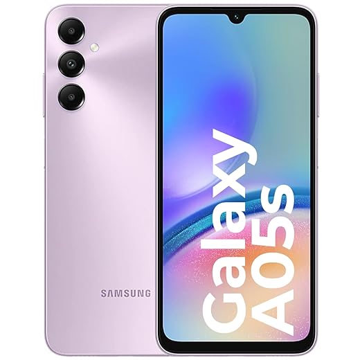 موبايل سامسونج جالكسي A05s بشريحتي اتصال ونظام ال تي دي، ذاكرة رام 4 جيجابايت، وتخزين 64 جيجابايت، لون بنفسجي