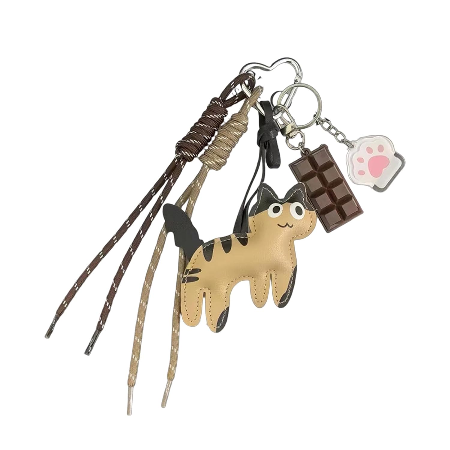 squishy Bag Charms, Cute Keychain for Handbags, Kawaii Camera Charm for Women, Fashion Bag Accessory