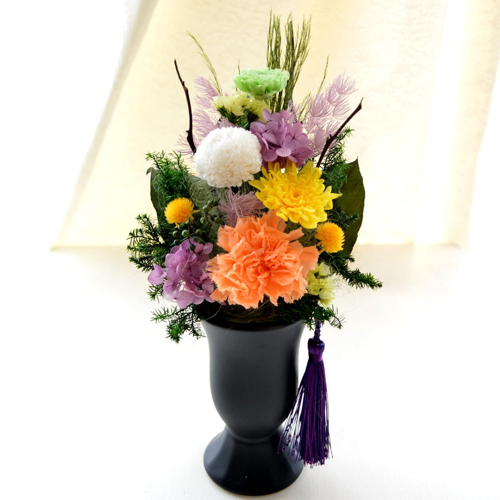 Amazon｜枯れない 仏花 100% プリザーブドフラワー 淑華 お供え