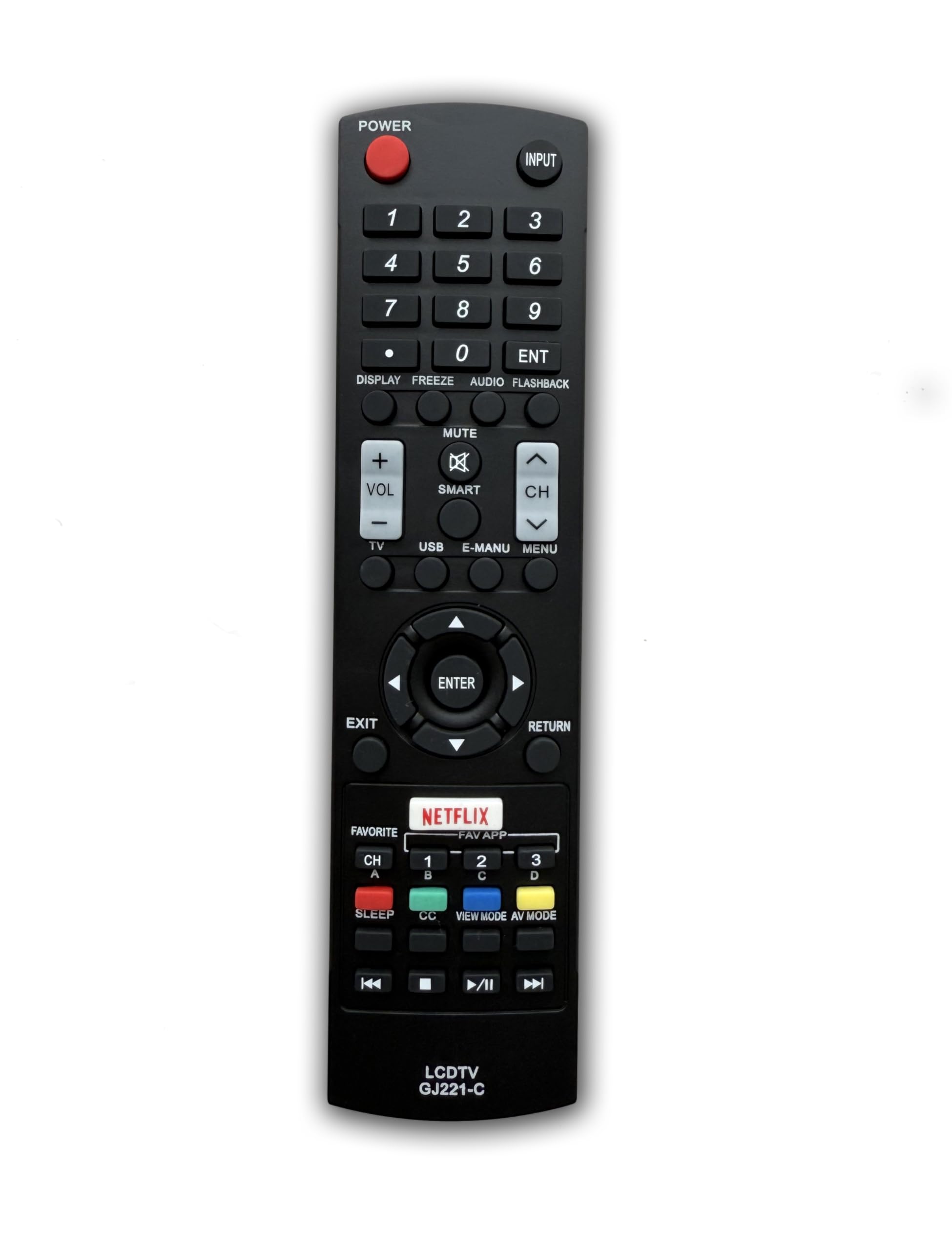 (未使用･未開封品)　hotsmtbang交換用のリモート・コントロールSharp lc-60le550u lc-70eq10u lc-70le660u gb039wjsa lc-46le840?X Samrt 3d Aquos LCD LED HDTV TV wyeba8q Amazon.com: Universal Replacement Remote Control with