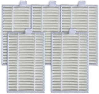 5 Pack Replacement Filters For BObsweep For SLAM PetHair Robot Vacuum Cleaner, Washable And Reusable Filters Household Vacuum Accessory