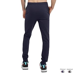 Champion Men's Joggers, Everyday Cotton, Lightweight Lounge Knit Pants for Men, 31"