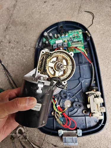 Miniatura 5 de Heyiarbeit Motor de reducción de engranajes micro de 100 RPM 24 V CC, motor de engranaje helicoidal eléctrico de alto par, motor de micro velocidad,