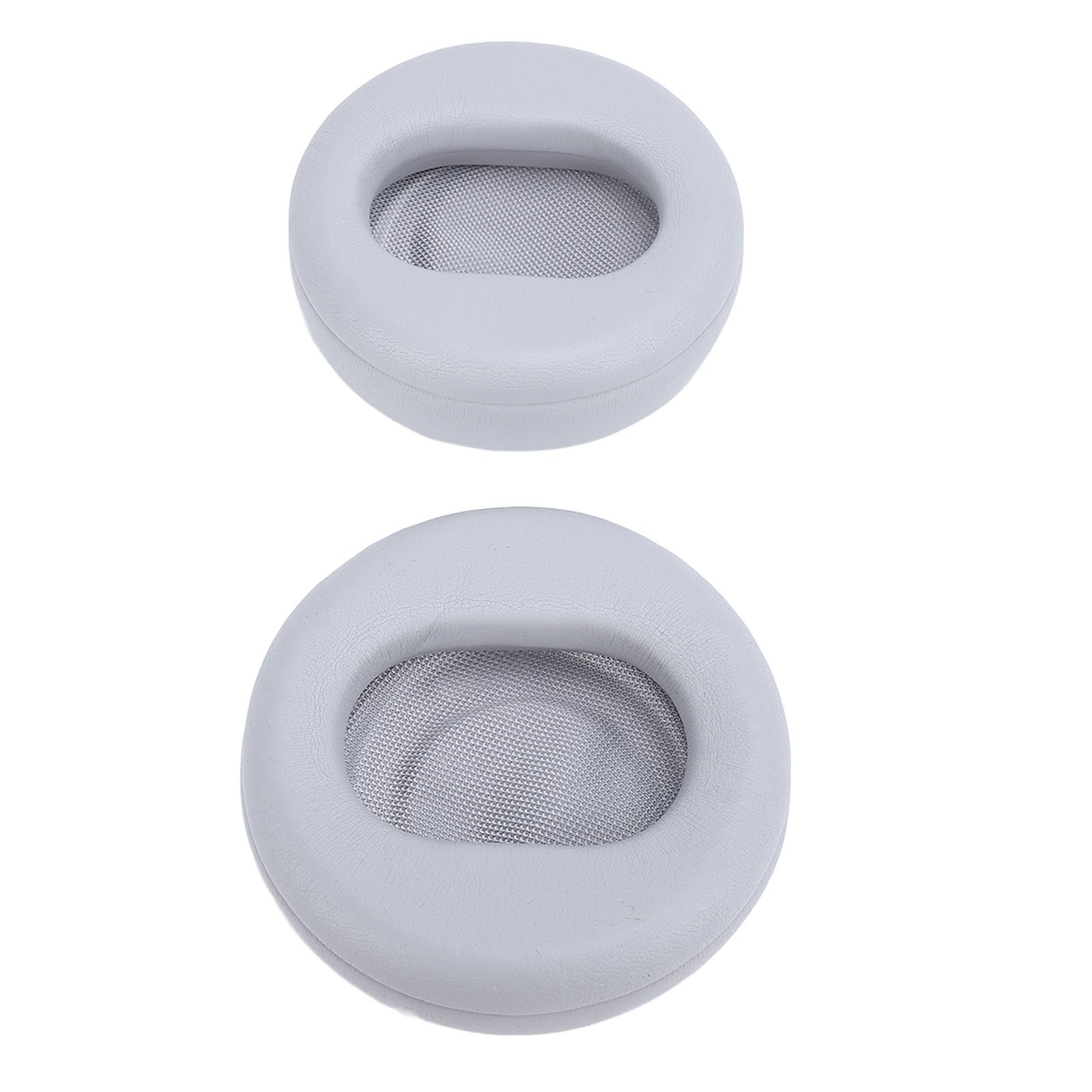 Generic Almohadillas para Auriculares, Almohadillas para Auriculares Fáciles de Instalar, Cómodas, Espuma Viscoelástica Suave, Aislamiento de Sonido, Cuero Proteico, Superficie Lisa para de (Grey)