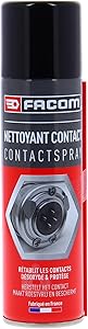 Facom 006064 Contact Cleaner, Desoxide and Protect, Aerosol 250 ml Extension Pipe