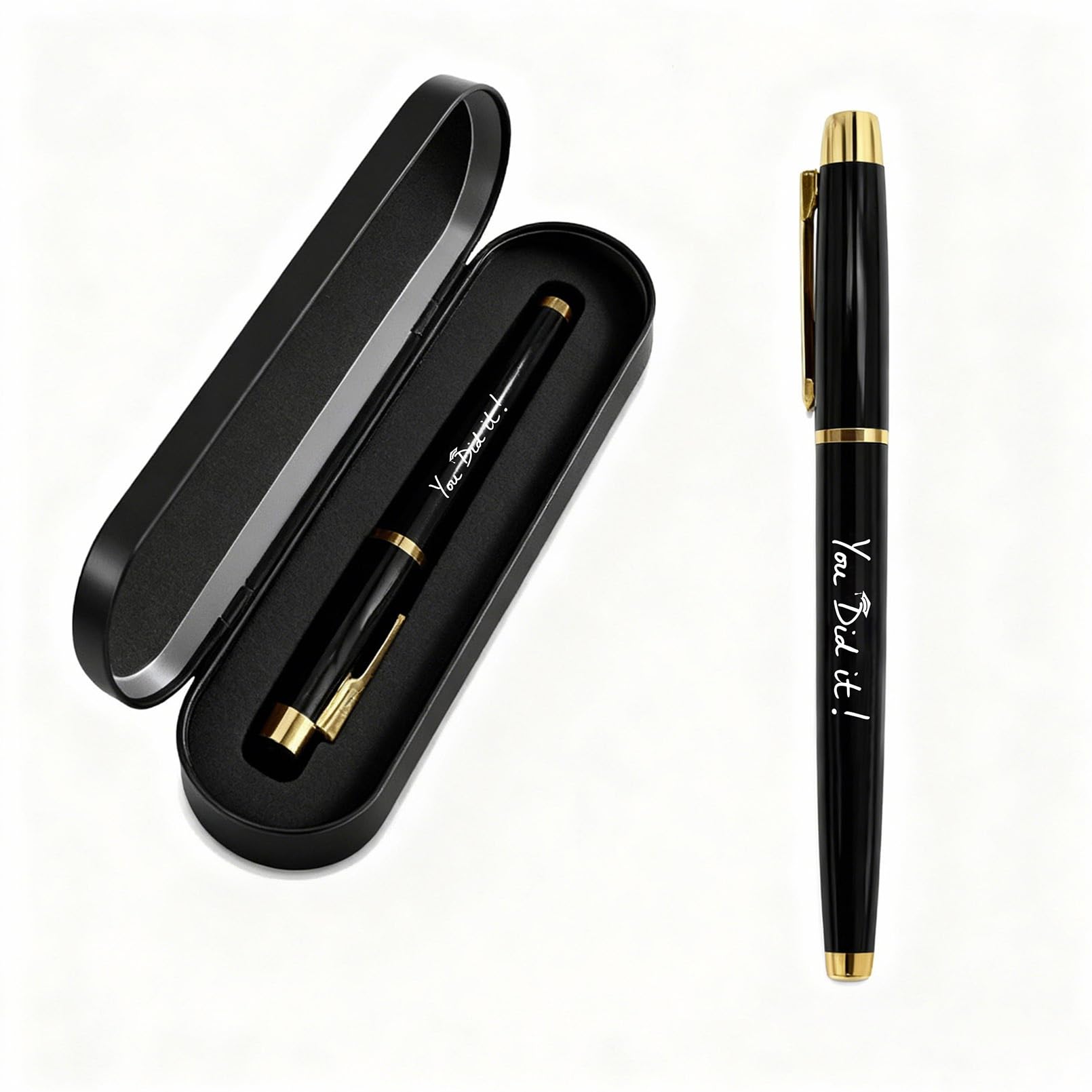 PhD Graduation Gifts - “It’s Dr. Actually” Graduation Gel Pen & Case - Doctorate Graduation Gift for PhD - Class of 2026 Dr. Gift for Men Women
