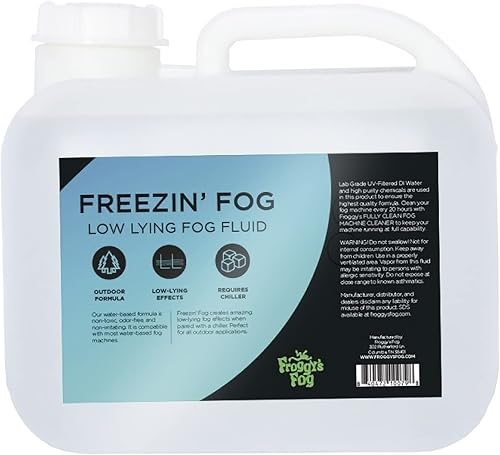 Miniatura 7 de Fluido de máquinas Juice Fog para exterioresEl elección del propietario de la Mansión Embrujada para exteriores con niebla de cementerio de Freezin
